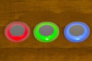 Clockaudio TS 003 RGB Berührungssensitiver Taster Clockaudio TS 003 RGB Berührungssensitiver Taster